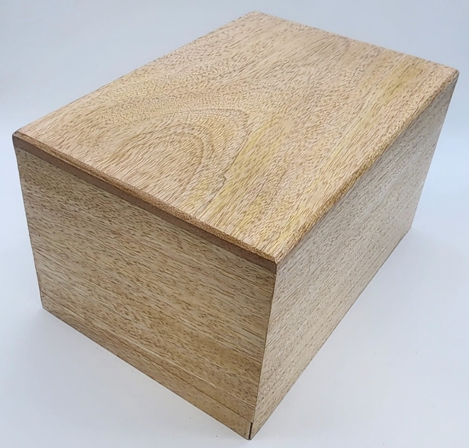 Pet Memorial Mango Wood Urn Aquamation Texas 